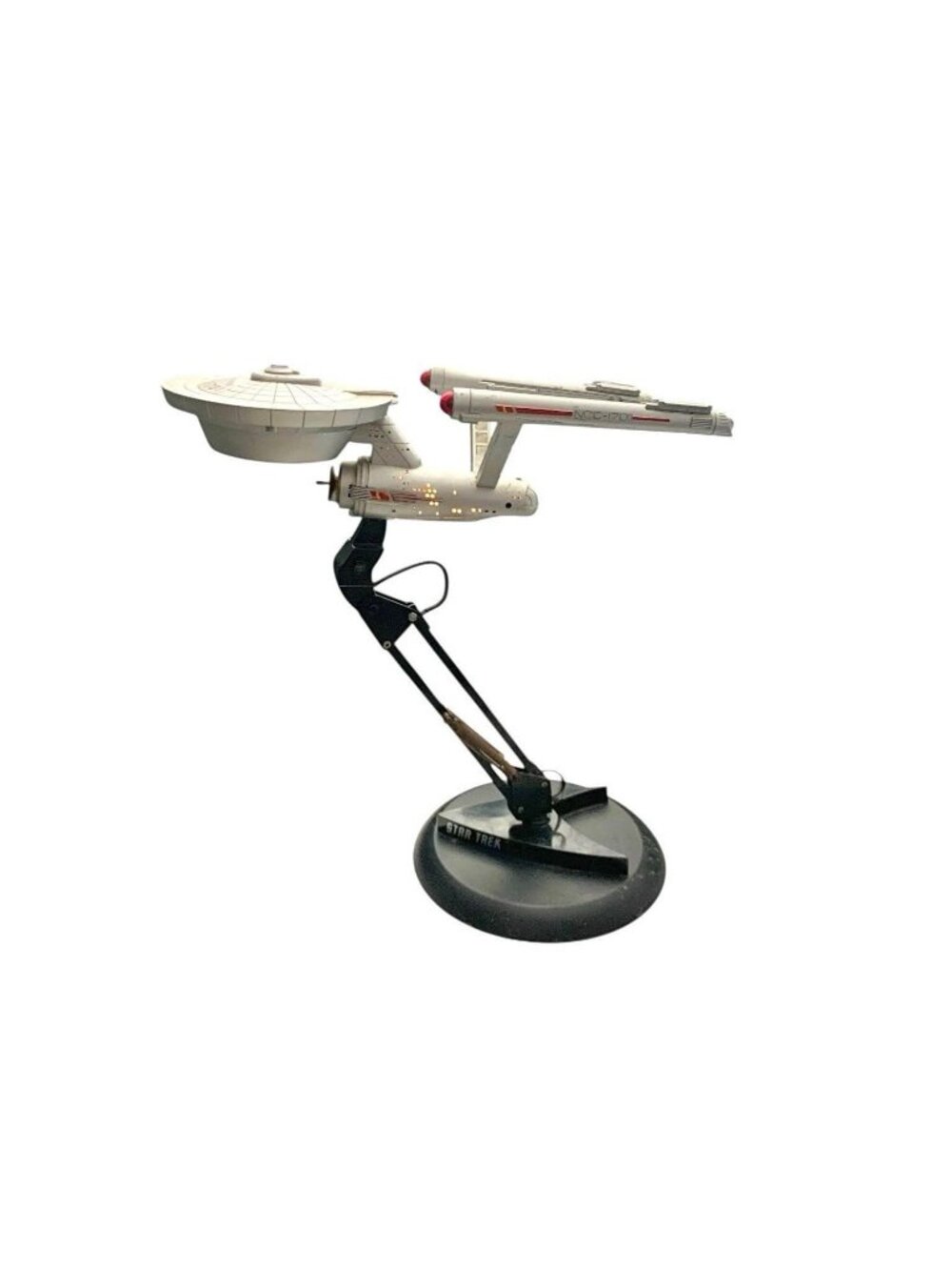 Lamp Vintage 1990s Star Trek USS Enterprise NCC-1701 Desk Adjustable Arm